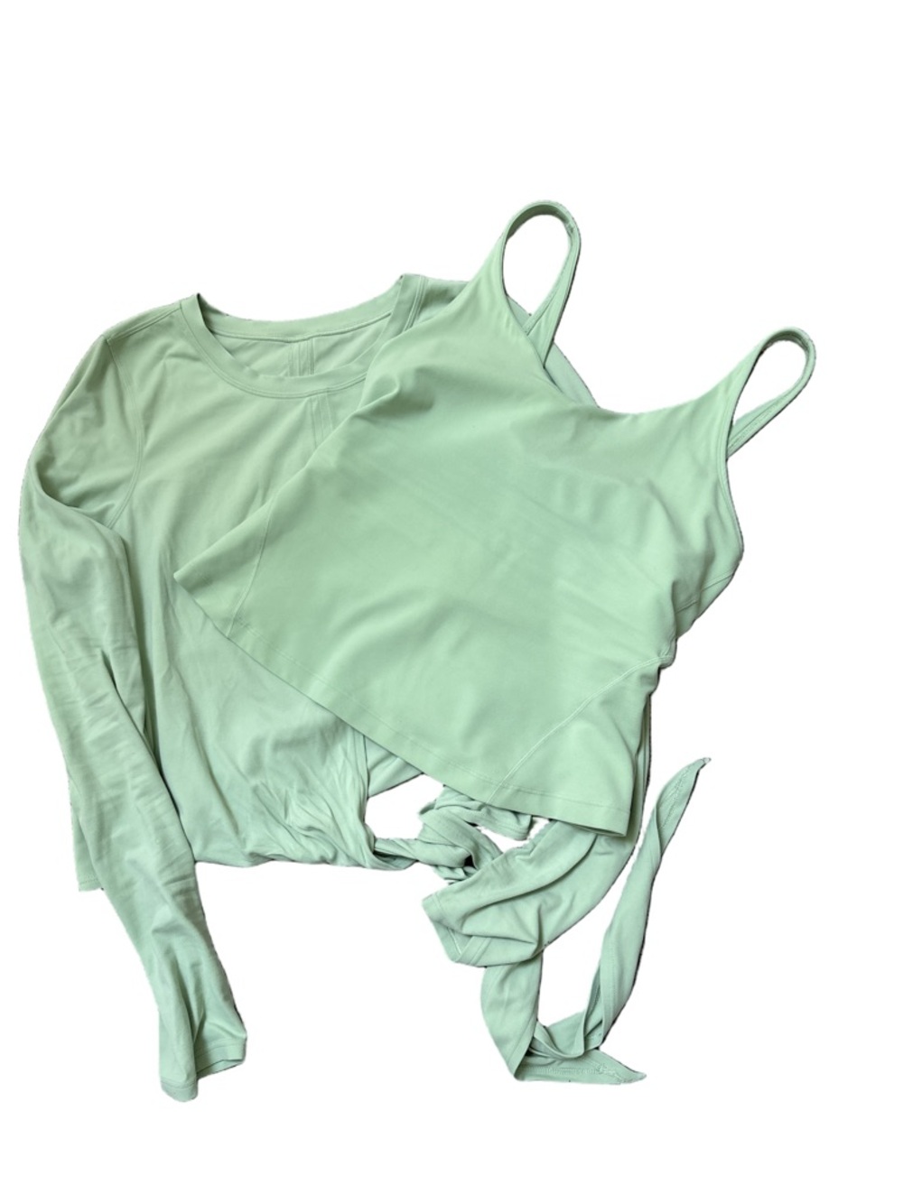 Lululemon Time to Restore Long Sleeve Nulu and Align Waist-Length tank